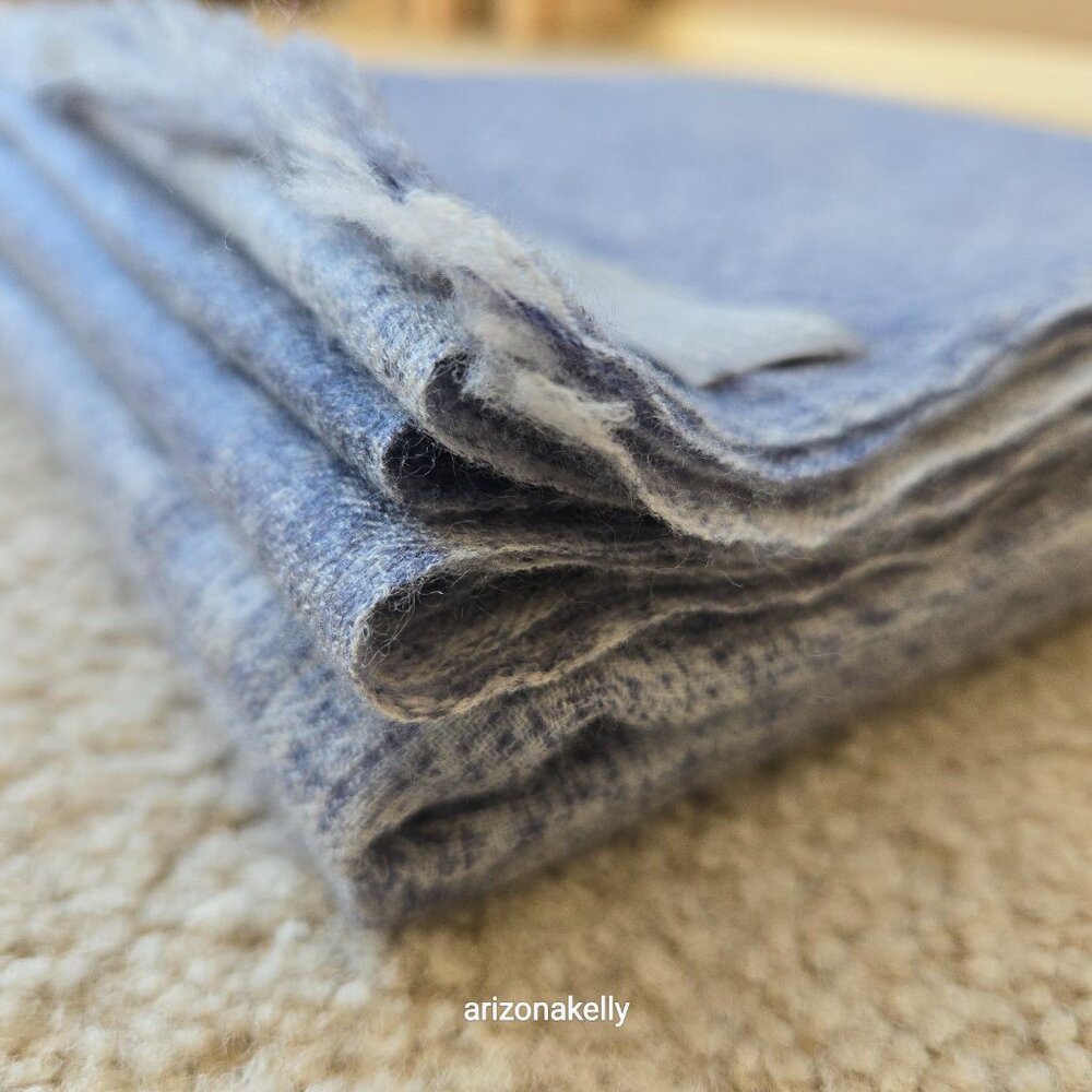 NWOT Subtle Luxury Tissue Weight Cashmere Wrap Scarf Aspen Ombre - Picture 10 of 12